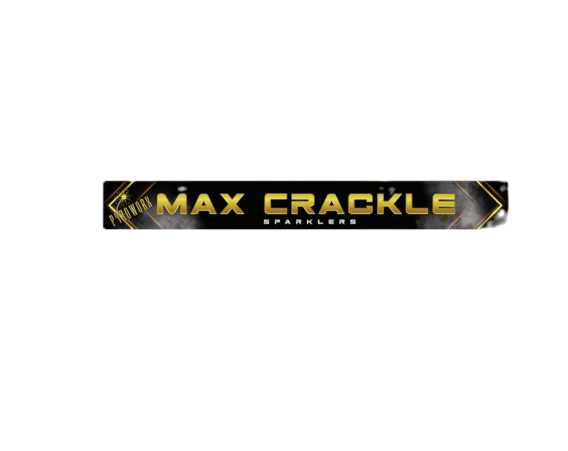 Max Crackle 45cm Sparklers. 10 pkts = 50 sparklers.